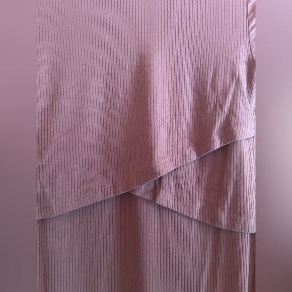 Shein basics maternity solid bodycon dress - Picture 3 of 4